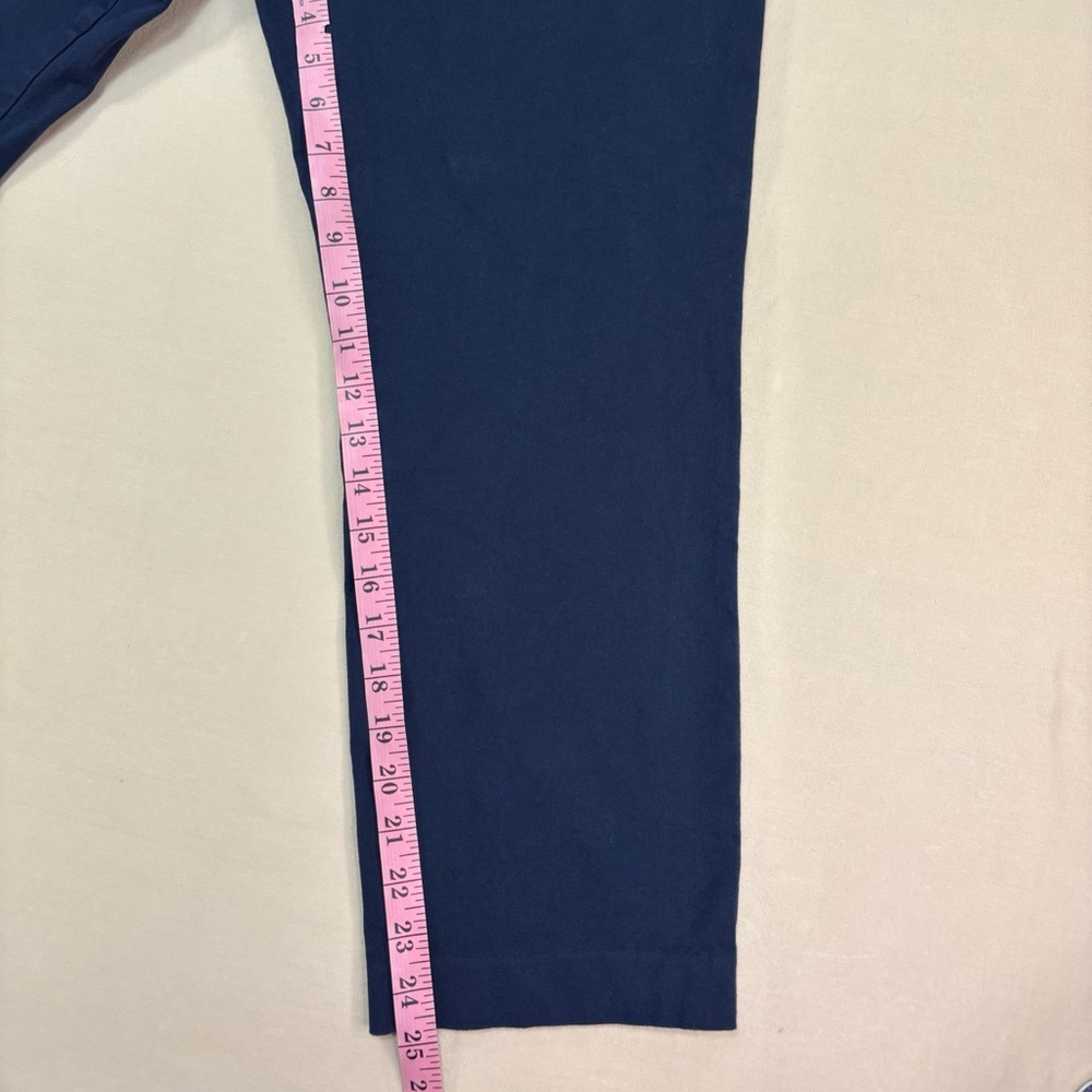 Old Navy Navy Maternity Full Panel Pixie Straight… - image 2